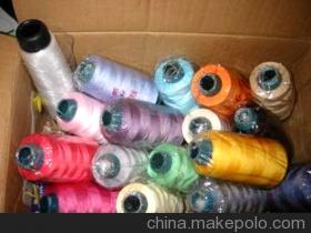 【高强有光纯涤缝纫线】价格,厂家,图片,化纤纱线,四平市兴大纺织-